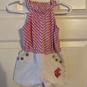 Rocawear hot pink and white size 18 months